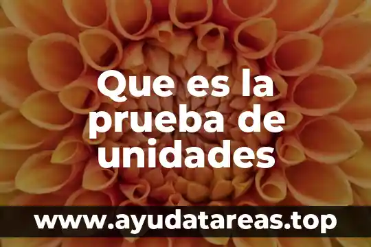 Que es la prueba de salinidad de agua en hidrocarburos 4 Que es la prueba de unidades