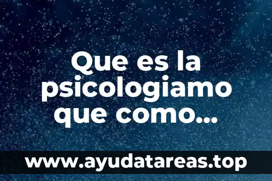 Que es un presta nombres y como funciona 7 Que es la psicologiamo que como funciona