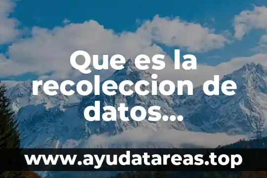 Que es la recoleccion de datos slideshare 8 Que es la recoleccion de datos cuantitativos