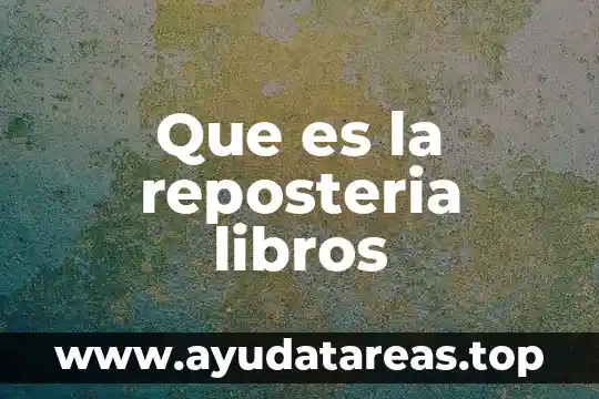 Qué es la distribución de planta libros 6 Que es la reposteria libros