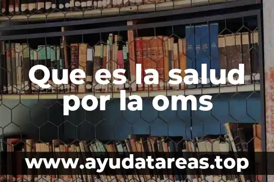Que es el aborto definición oms 7 Que es la salud por la oms
