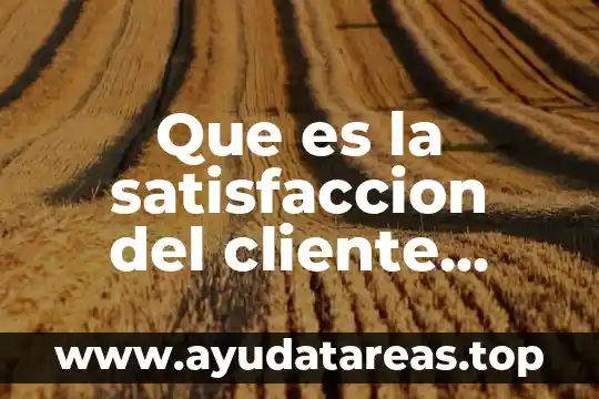 Que es investigacion de mercados segun kotler 8 Que es la satisfaccion del cliente segun kotler