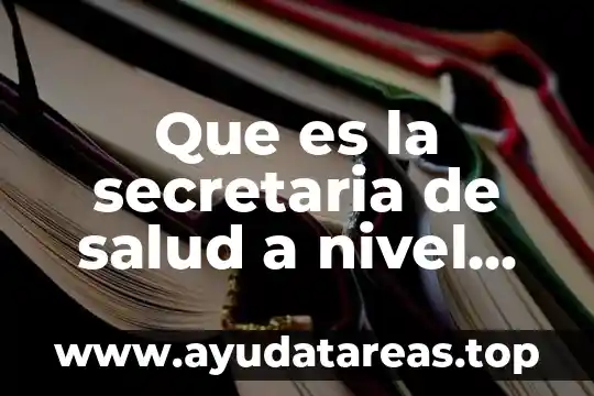 Qué es la secretaria de salud en jalisco 5 Que es la secretaria de salud a nivel internacional