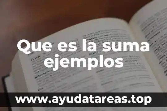 Que es patronímico ejemplos 3 Que es la suma ejemplos