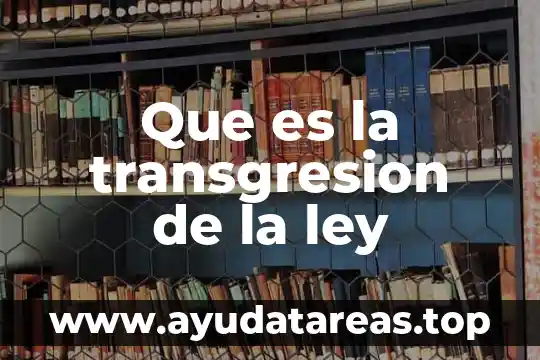 Qué es el smog tipos y causas 7 Que es la transgresion de la ley