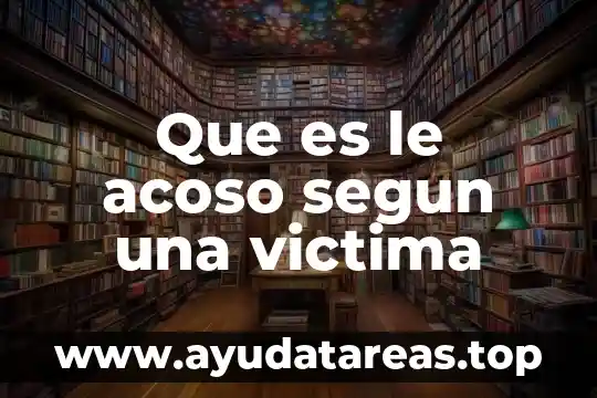 Qué es el acoso en el transporte público definición 8 Que es le acoso segun una victima