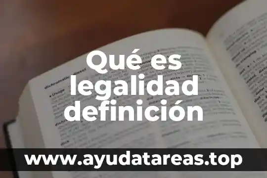 Qué es la línea triple en termodinámica 8 Qué es legalidad definición