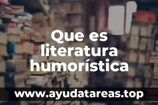Que es fetiche en literatura 4 Que es literatura humorística