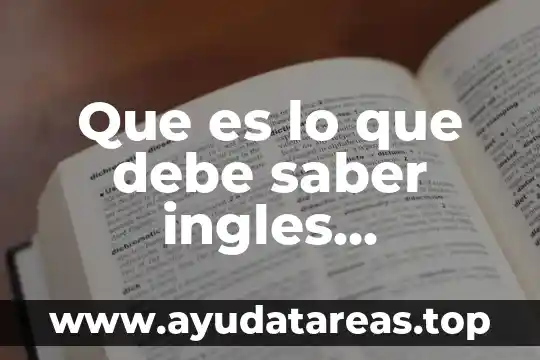 Quieres saber que es una estrella 4 Que es lo que debe saber ingles intermedio