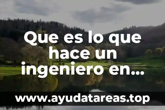 Que es lo que hace que cambie de color 7 Que es lo que hace un ingeniero en computacion