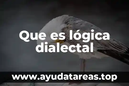 Que es lógica dialectal