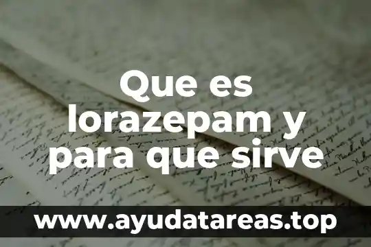 Que es pictograma y para que sirve 8 Que es lorazepam y para que sirve