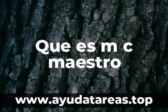 Talla M de hombre que es en número 4 Que es m c maestro