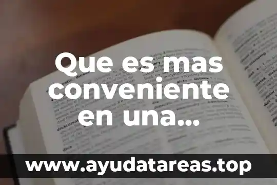 Que es mas conveniente en una encuesta de alcohol