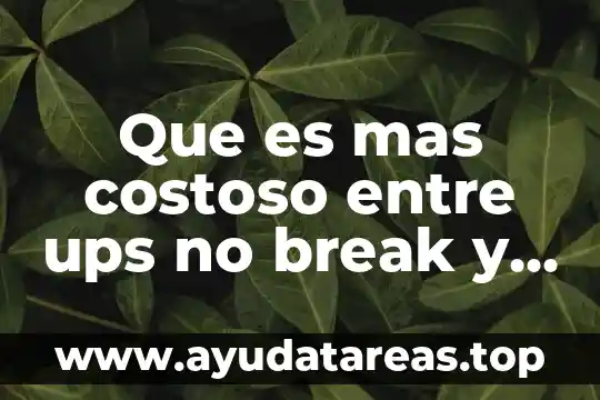 Qué es más denso el agua o los hidrocarburos 5 Que es mas costoso entre ups no break y regulador