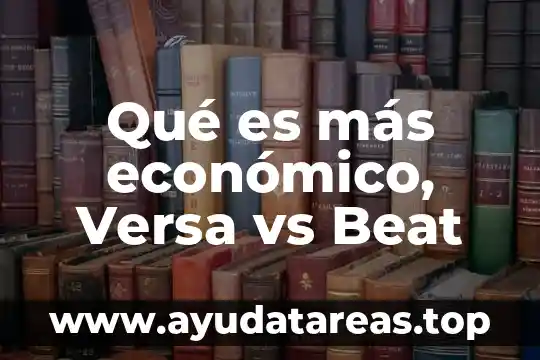 Qué es mejor Jetta Versa Sonic o Cruze 3 Qué es más económico, Versa vs Beat