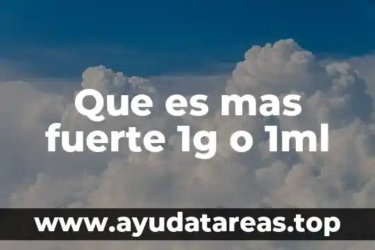 En ff que es fuerte contra agua 7 Que es mas fuerte 1g o 1ml