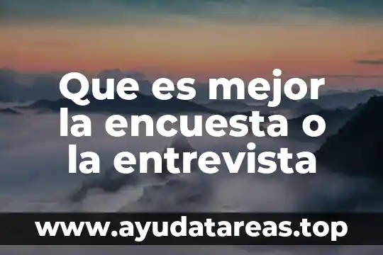 Qué es mejor para pasar fotografías Face o What 3 Que es mejor la encuesta o la entrevista