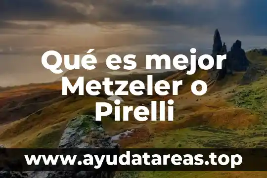 Que es mejor dk tanque sangre o escarcha 5 Qué es mejor Metzeler o Pirelli
