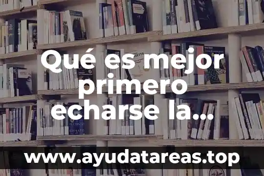 Qué es mejor primero echarse la crema o la sílica