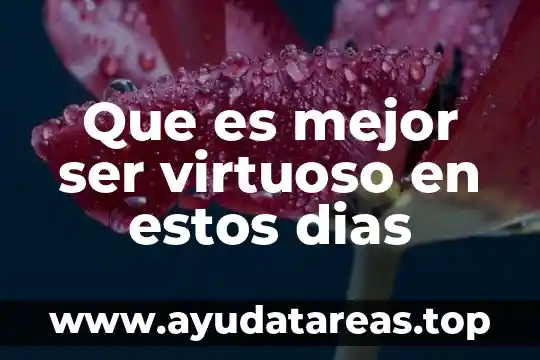 Que es dias en excel 3 Que es mejor ser virtuoso en estos dias