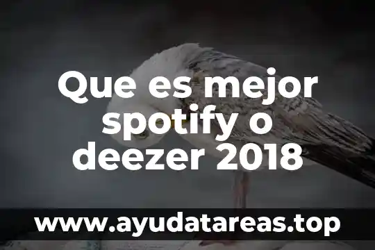 Que es fetiche en el amor 3 Que es mejor spotify o deezer 2018