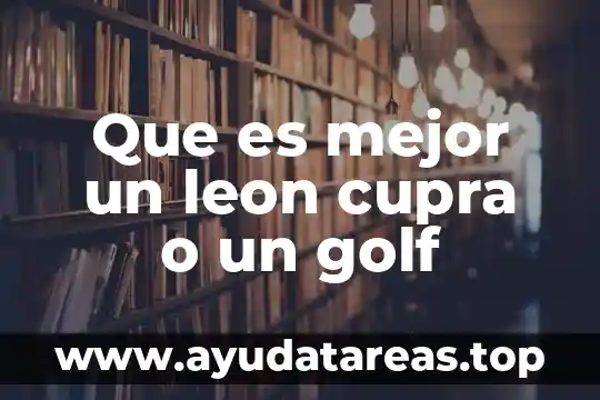 Que es mejor dk tanque sangre o escarcha 6 Que es mejor un leon cupra o un golf