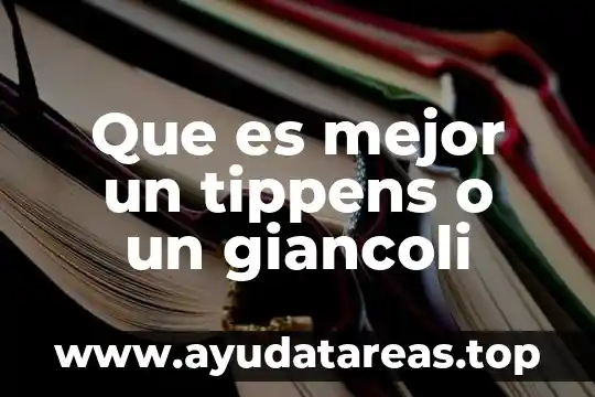 Que es bueno para dormir mejor 4 Que es mejor un tippens o un giancoli