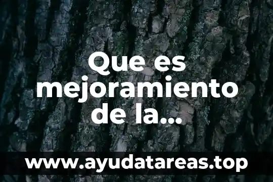 Que es mejoramiento de la administracion de justicia
