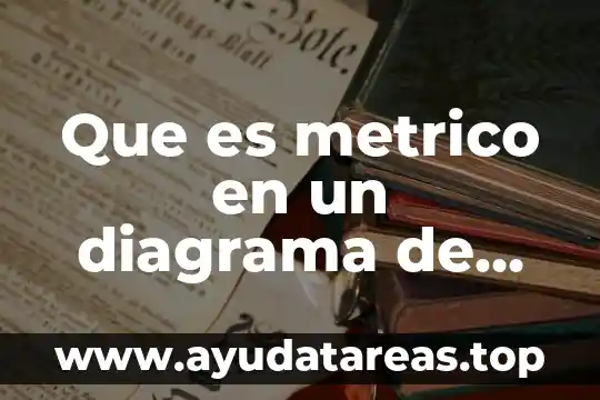 Que es metrico en un diagrama de gantt