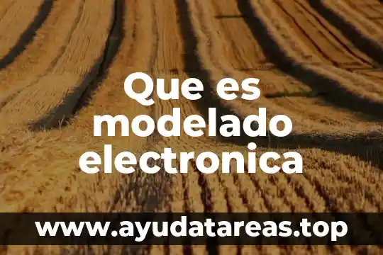 Electrónica que es PWM 3 Que es modelado electronica