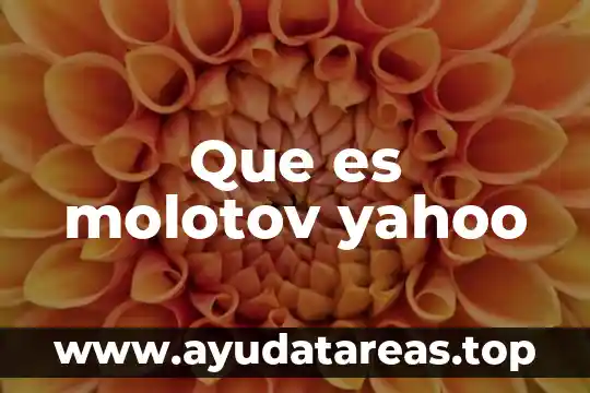 Que es molotov yahoo
