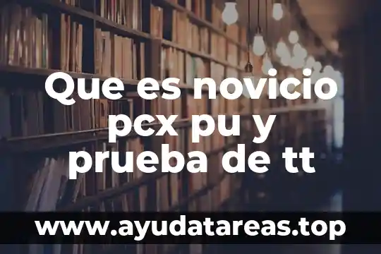 Que es prueba de spirometria 6 Que es novicio pcx pu y prueba de tt