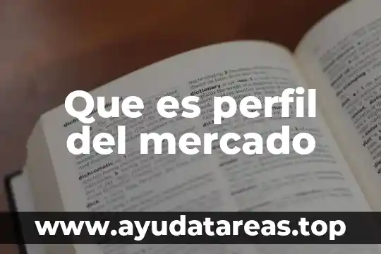 Qué es el número de guía en Mercado Libre 5 Que es perfil del mercado