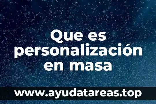 Que es la masa inercial en la fisica 3 Que es personalización en masa
