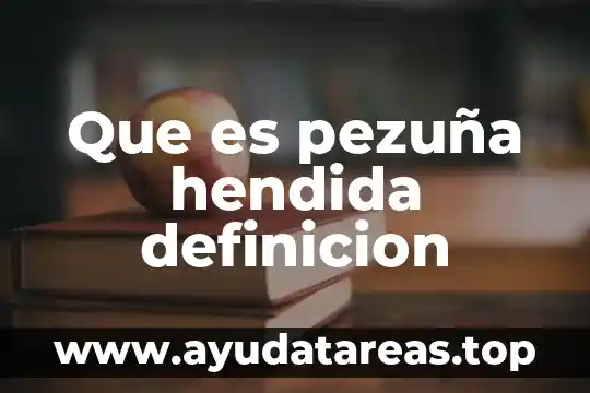Qué es arpía definición 3 Que es pezuña hendida definicion