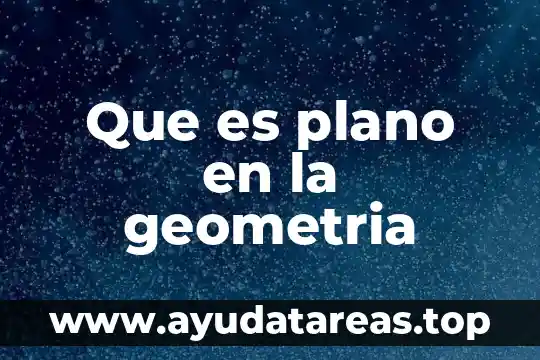 ¿Qué es un desarmador plano y de cruz? 8 Que es plano en la geometria