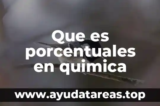 Que es agua de hidratacion en quimica 4 Que es porcentuales en quimica