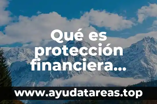 Qué es un servidor web significado 4 Qué es protección financiera significado