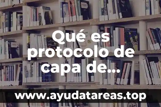 Que es la capa de sobreposicion en mapa digital 3 Qué es protocolo de capa de conexión segura