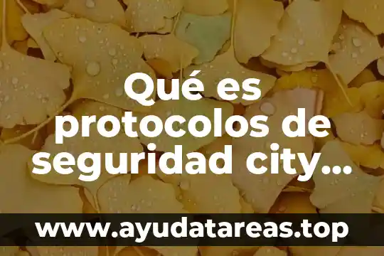 Qué es City Market en tu casa 4 Qué es protocolos de seguridad city pack