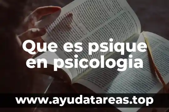 Qué es la comunicación psicología 8 Que es psique en psicologia