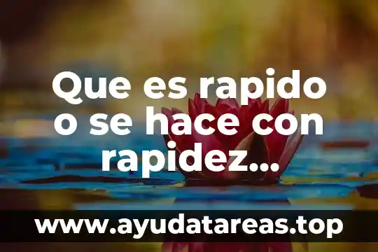 Que es anterior en tiempo o espacio crucigrama 7 Que es rapido o se hace con rapidez crucigrama