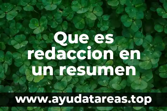Que es un logotipo resumen 4 Que es redaccion en un resumen