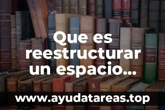 Que es espacio de color ycbcr 444 4 Que es reestructurar un espacio publico