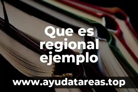 Que es metafísica y un ejemplo 6 Que es regional ejemplo