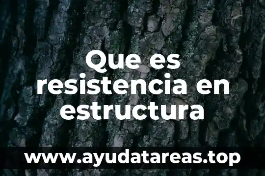 Que es una resistencia electrica para calentar agua 8 Que es resistencia en estructura