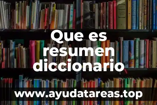 Qué es obvio significado diccionario 4 Que es resumen diccionario