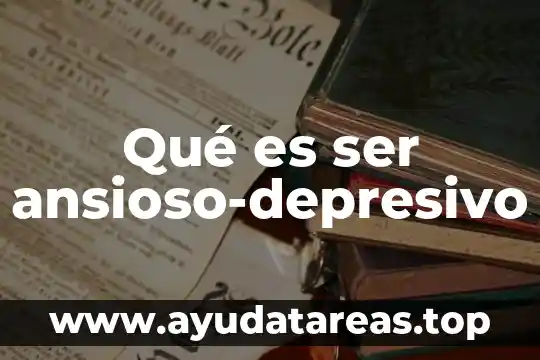 Que es peor dañar o ser dañado socrates 7 Qué es ser ansioso-depresivo
