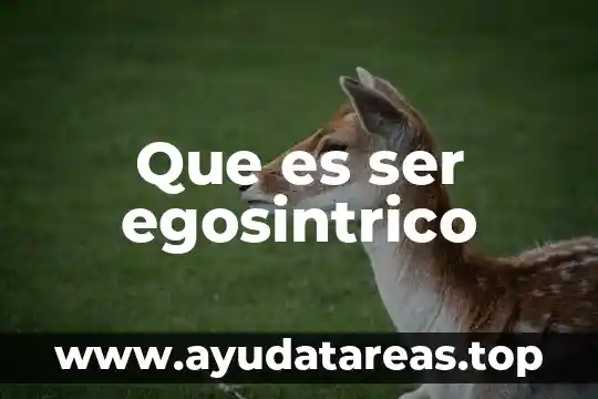 Según aristoteles que es ser un buen hombre 7 Que es ser egosintrico